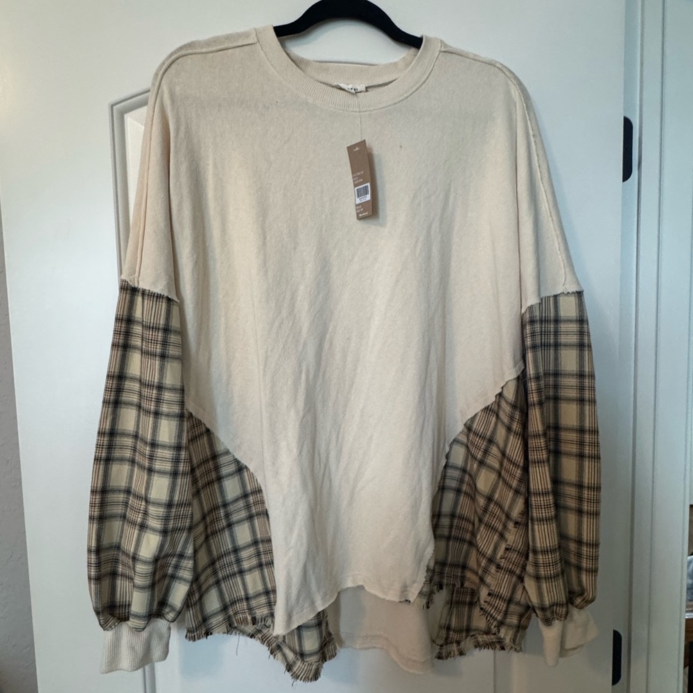 BKE Oversized Top - Medium
